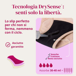 Slip Assorbente Daily - Protezione quotidiana per Flussi Abbondanti