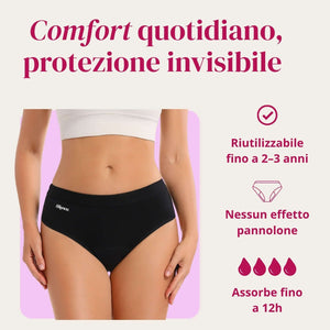Slip Assorbente Daily - Protezione quotidiana per Flussi Abbondanti